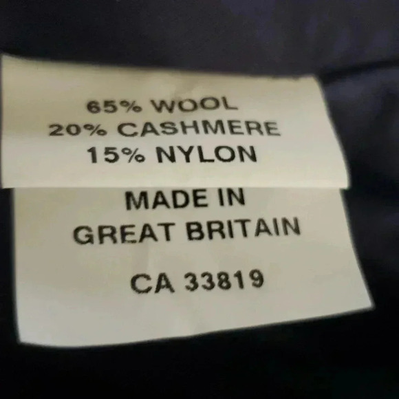 Vintage Y2K Boho Large Cashmere Wool Artisy Winter Heavyweight Chic Coat - Picture 6 of 9